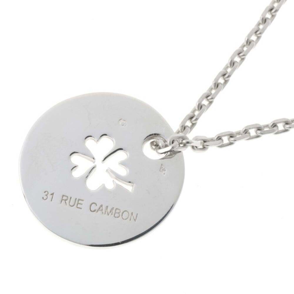 CHANEL Silver Love Necklace - Picture 5 of 6